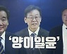 이재명, 대선 여론조사 1위..이낙연·윤석열 '주춤'