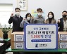 서원대학교, 모충동에 코로나19 예방키트 1000개 전달