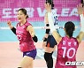 득점 올린 김채연,'룰루랄라~' [사진]