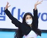 [ST포토] 치어리더 '선명한 복근'