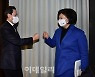 민주당 예비후보 '우·박', '정책 엑스포 in 서울' 한자리에