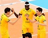 [포토] 현대캐피탈 누르고 연승 달리는 KB손해보험
