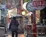 많은 눈 내리는 명동