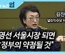 [뉴스업]김진애 "박영선 서울시장 되면 文정부의 약점될 것"