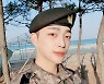 아이돌그룹 엔티크(N.tic) 상욱, 건강한 모습으로 軍전역