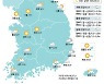 [13일의 날씨] 쾌청한 하늘.. 남부 곳곳 비
