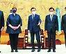 [포토] 문 대통령 호주 외교·국방장관 접견