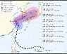 사람보다 느린 태풍 '찬투'.. 주말 남해안 물폭탄