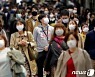 접종 완료 50% 일본, 11월 '위드코로나' 검토..韓과 시기 엇비슷