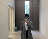 "플라밍고"..'48kg' 정혜성, 살 더 빠졌나? 깡마른 다리 [TEN★]