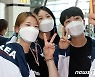 여자 양궁 대표팀 '세계선수권에서도 승리의 V'
