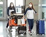 [MD포토] 강채영 '금빛헤어, 금메달 기대하세여'