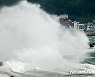 '태풍 찬투 북상, 점점 커지는 파도'