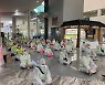 '근로조건 개선' 호남재활요양병원노조 광주시청 점거농성