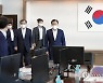 미사일전력 발사시험 참관하는 문 대통령