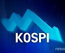 코스피, 외인·기관 매도 3130선 후퇴..코스닥 0.4%↓