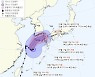 북상→남하→북상→동진 태풍 '찬투' 속도내며 남부 할퀸다