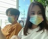 '불혹' 간미연, ♥3살 연하 남편과 커플 마스크.."3학년7반 어른이" [TEN★]