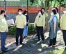 [fn포토] 이석문 제주도교육감, 태풍 피해 학교 점검