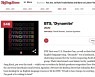 BTS' "Dynamite" makes Rolling Stone's all-time greatest songs list