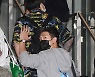 '유엔 특사' BTS RM, '멋진 손 인사' [포토]