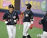 양석환,'홈런치고 싱글벙글' [사진]