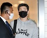 [TD포토] 방탄소년단 RM 'UN 참석차 출국'