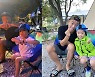 개리♥︎10살 연하 와이프, 추석맞이 캠핑..하오, 父와 '붕어빵 얼굴' [★SHOT!]