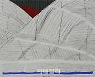 찢긴 한지가 세운 산, 마른 흙이 파낸 골 '선묘풍경'