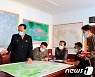 '국토관리사업' 중인 북한 평남 성천군