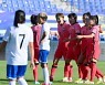 한국 여자축구, 우즈벡 4-0 제압..2연승으로 아시안컵 본선 진출