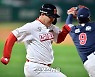 '최선을 다해 달렸다!' 내야안타로 경기 끝낸 이재원 [포토]