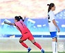 한국여자축구 , 우즈베크 4-0 제압..아시안컵 본선 진출