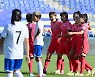 여자축구 벨호, 우즈베크 4-0 제압..아시안컵 본선 진출