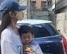 '정조국♥' 김성은, 막내 아들과 데이트.."잠에 져버려 못 즐겨"