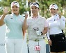 [포토]유해란,임창정,김지영 '우리가 바로 우승팀'