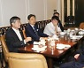 이준석 대표, 조현 주UN대사 조찬 간담회