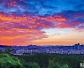 [포토친구] 갑자기 하늘이 불타올랐습니다