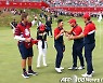 '19-9' 미국, 유럽 꺾고 라이더컵 우승..역대 최다 점수 차