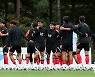 훈련하는 U-23 축구 대표팀