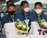 오진혁·김우진 '금메달 갖고 왔어요'
