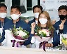 귀국한 대한민국 양궁 대표팀
