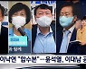 민주 후보들 경선 분수령 지역으로..윤석열·홍준표는 취약층 공략