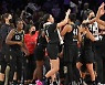 박지수 출전 WNBA 라스베이거스, PO 1차전 승리