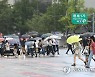 비 내리는 서울