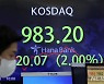 코스닥 1000 아래로
