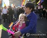 Virus Outbreak Romania Protest
