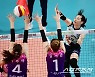 [포토] 유서연 '블로킹을 뚫어야 한다'