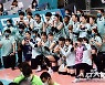 [포토] GS칼텍스 '흥국생명에 3-0 개막전 승리'