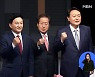 4강 첫 맞수토론..홍준표 "도덕성 검증" vs 윤석열 "인신공격"